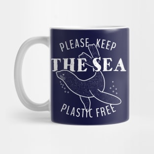 Please Keep the Sea Plastic Free - Seal Mug